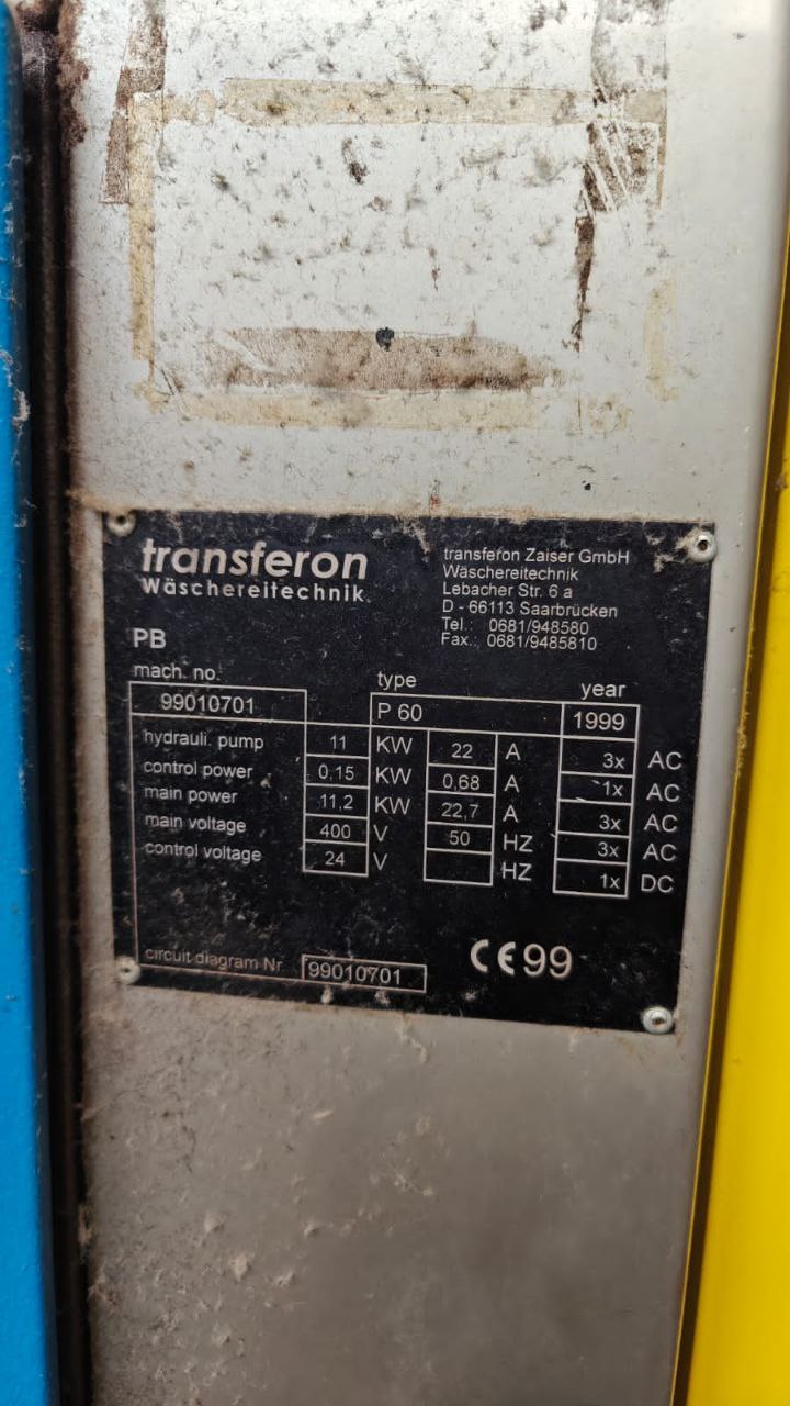 PRENSA TRANSFERON 60KG