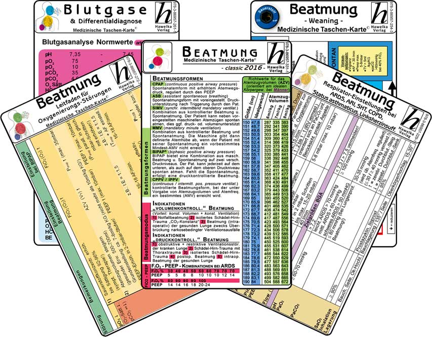 Beatmungs-Karten-Set - classic 2016