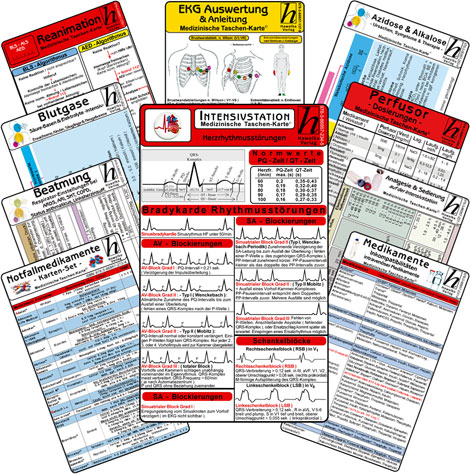 Intensiv-Station Karten-Set - professional