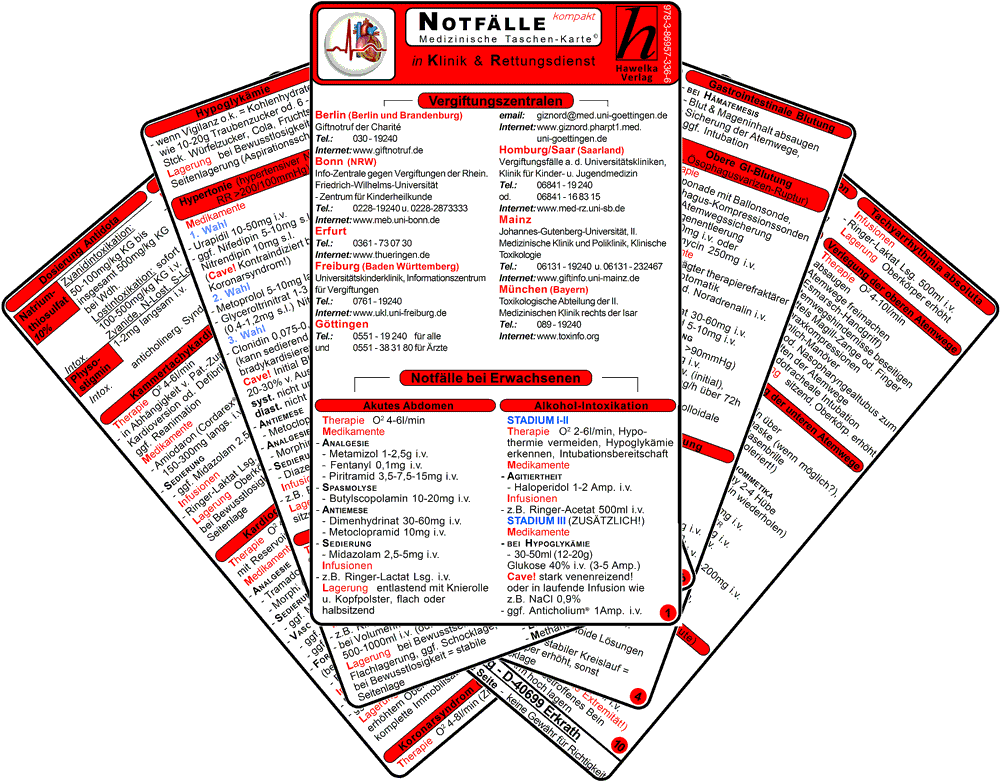 Notfälle "kompakt" in Klinik & Rettungsdienst