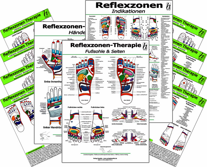 Reflexzonen-Set -professional- 67 Karten