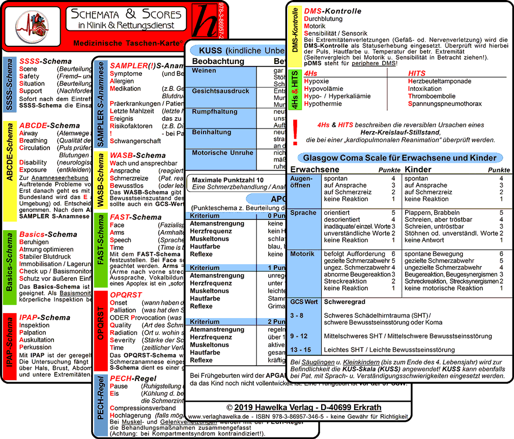 Schemata & Scores in Klinik & Rettungsdienst