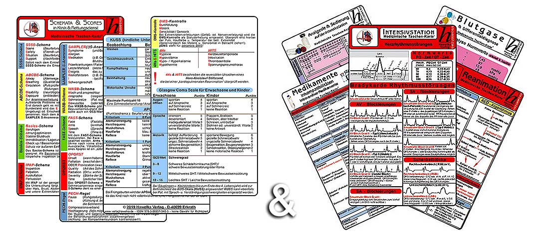 Schemata & Scores + Intensivstation Karten-Set (2in1 Set)