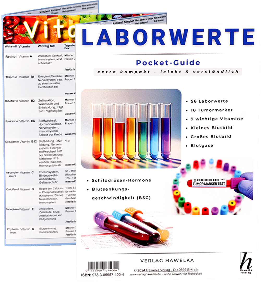 Laborwerte A5 - extra kompakt & leicht verständlich!