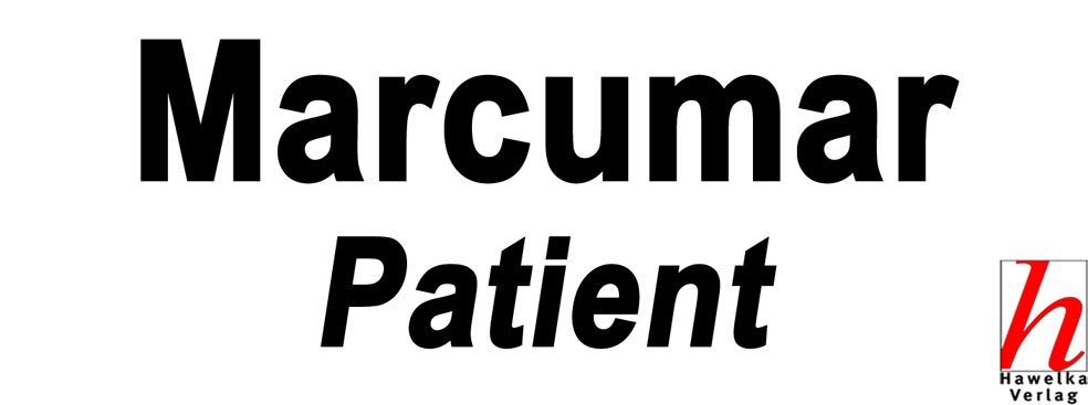 Aufkleber "Marcumar Patient!"