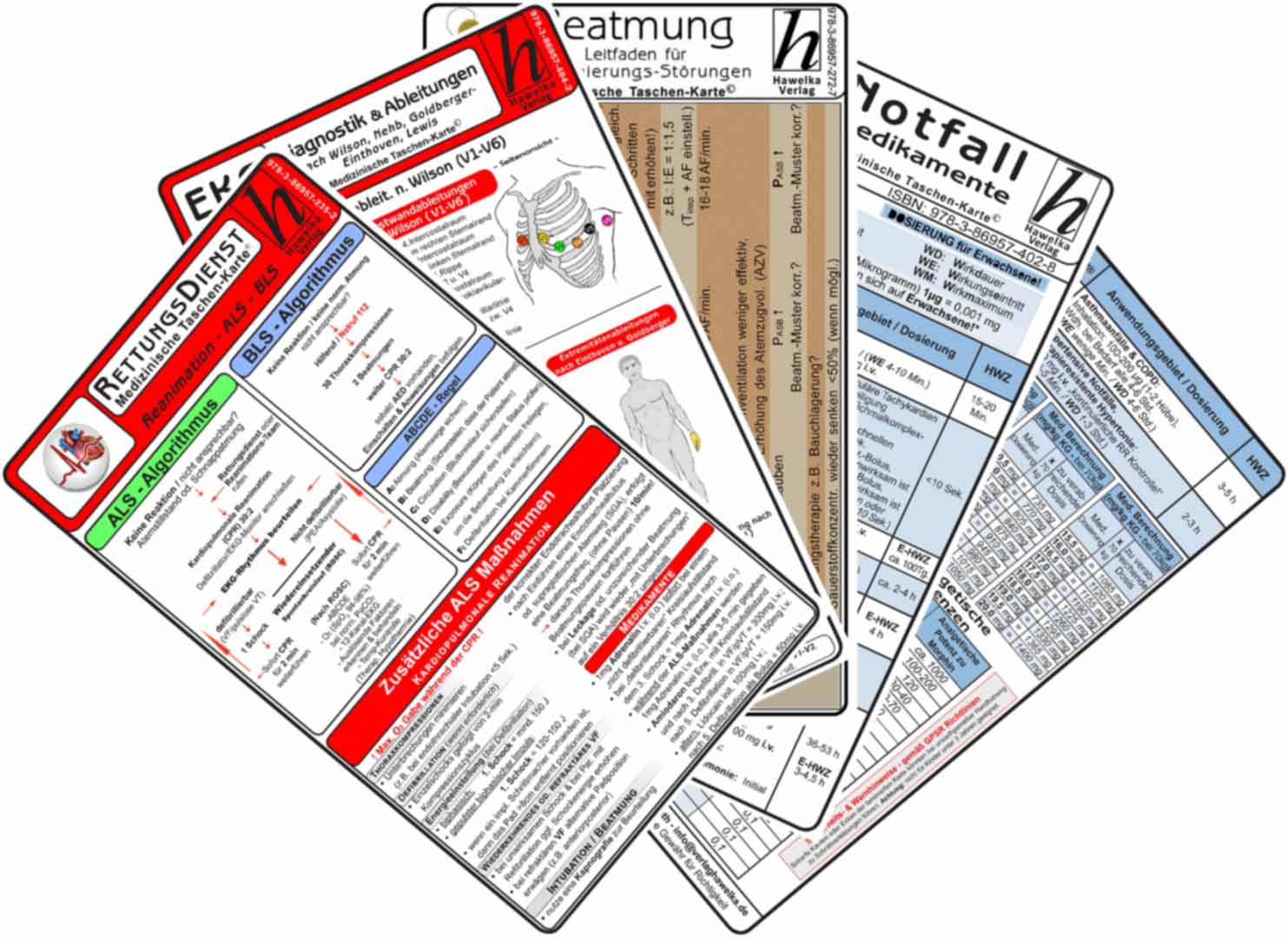 Rettungsdienst Karten-Set - 2025