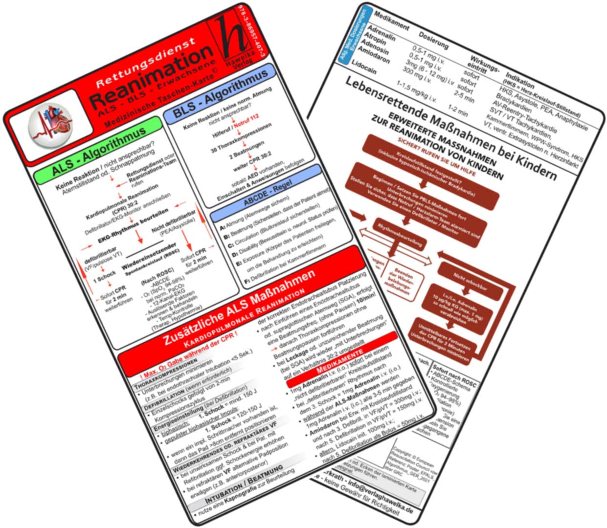 Rettungsdienst Karten-Set - 2025