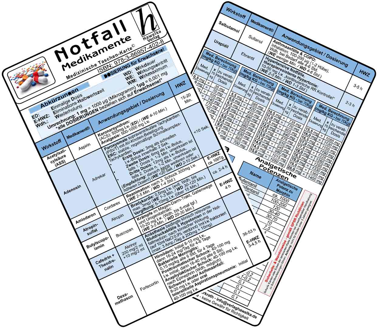 Ambulanz Karten-Set - 2025