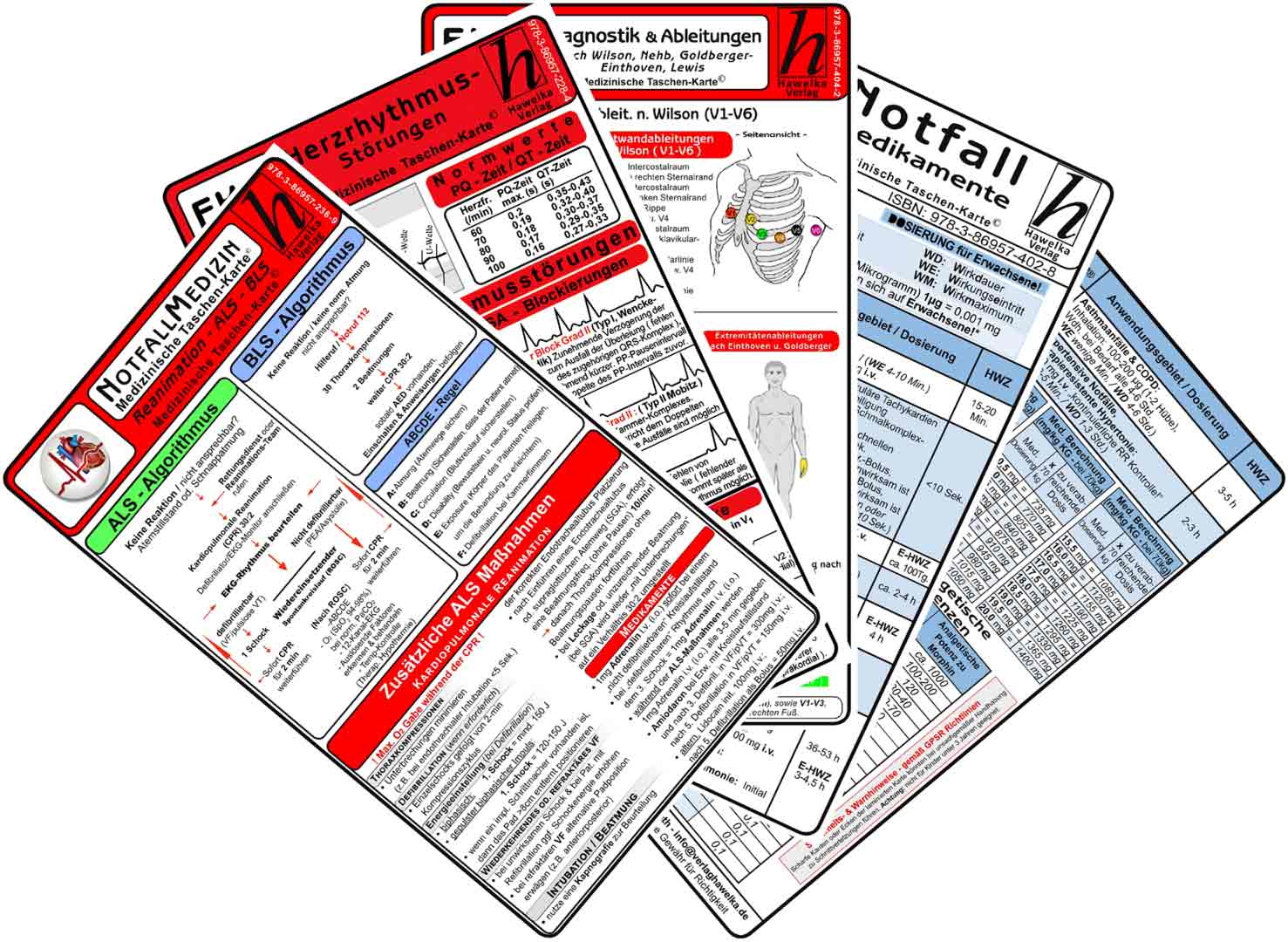 Notfallmedizin Karten-Set - 2025