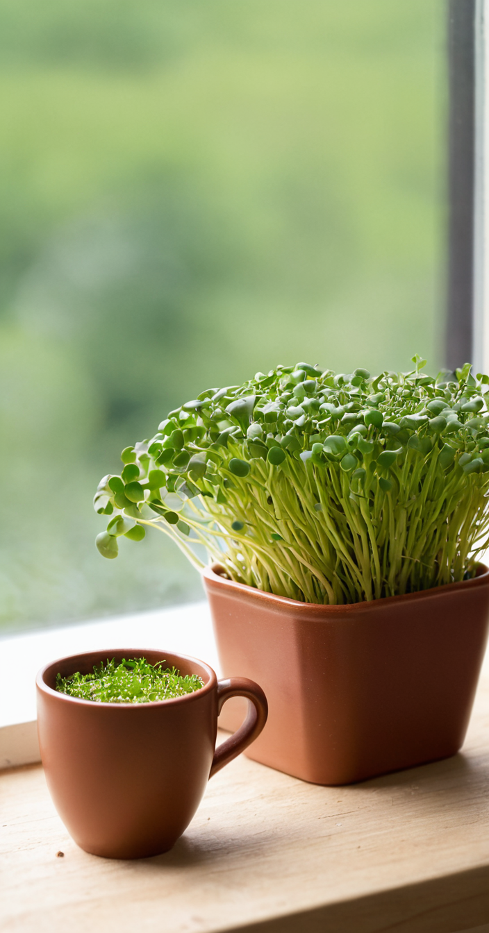 Purchase Individual separate Microgreen Punnet options:
