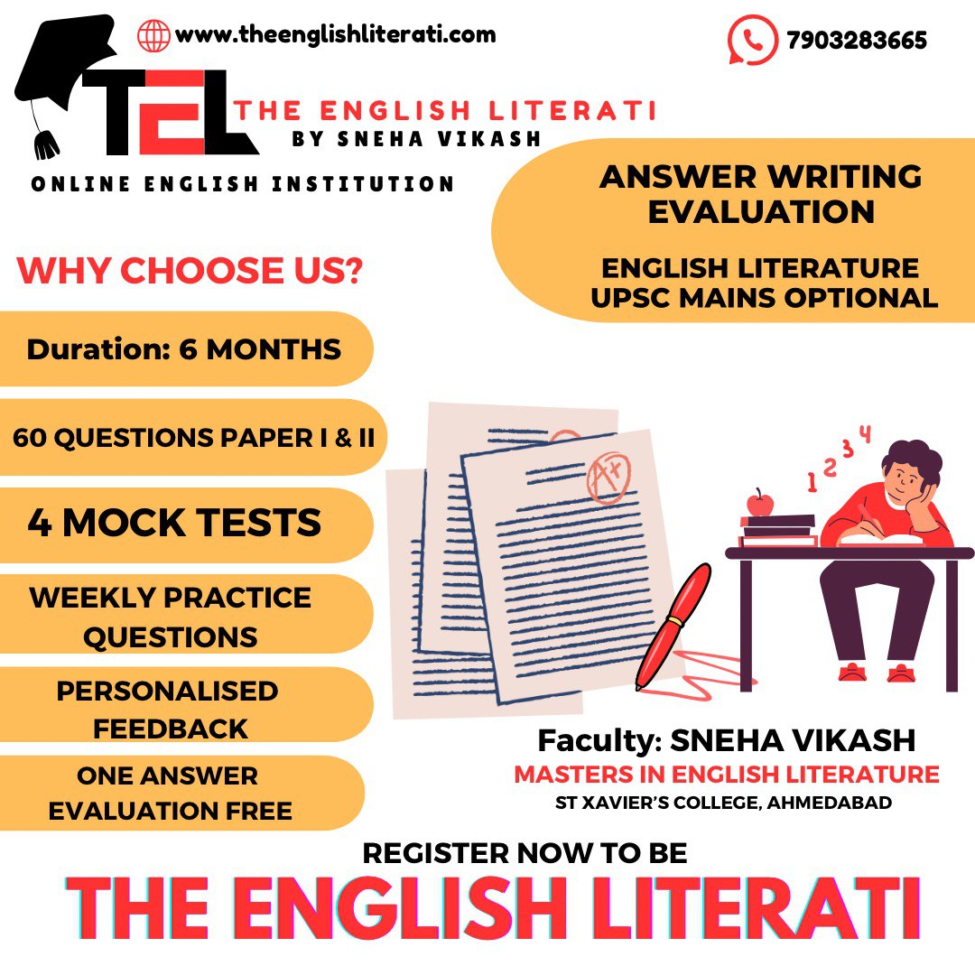 Six-Month Answer Writing Course