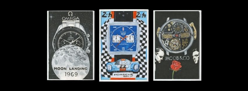 Tag Watch Fine Art Limited Edition Stretched Canvas A4