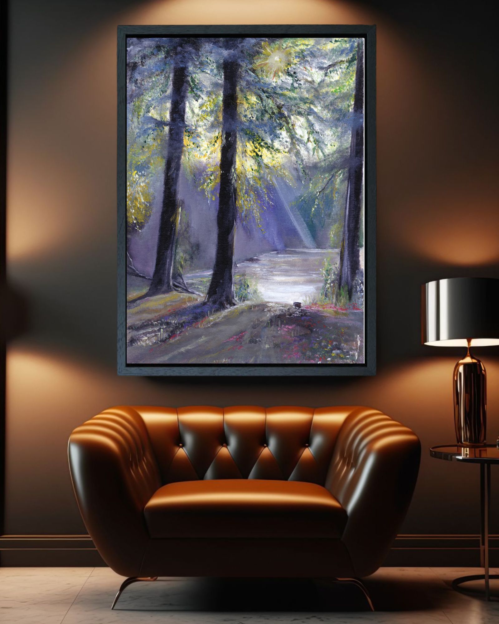 Woodland Dream - Limited Edition Stretched Giclee Canvas With 20mm Wood Frame 