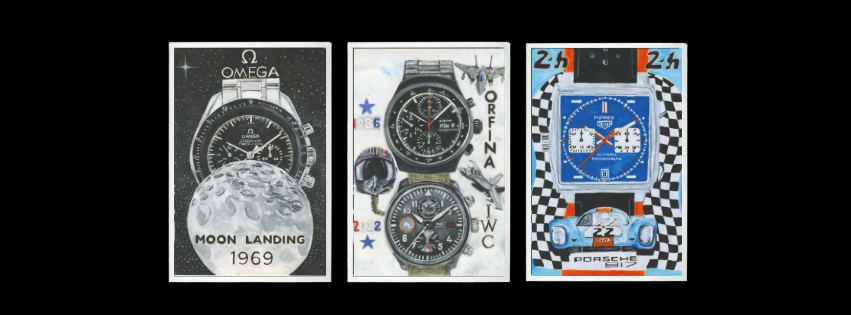 Top Gun Inspired Limited Edition Stretched Canvas A4 