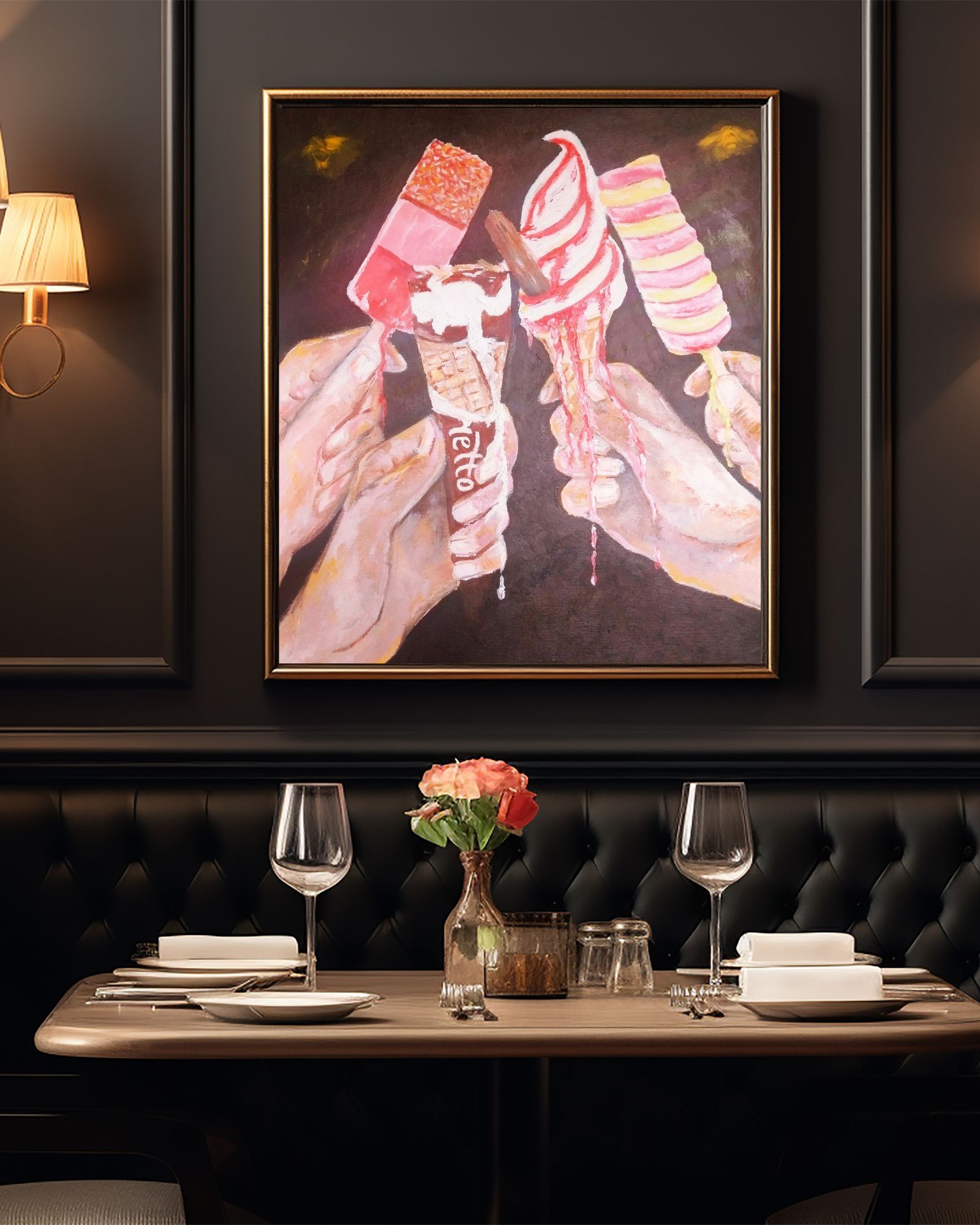 The Interval Original Oil Painting Original and Limited Editions Available 