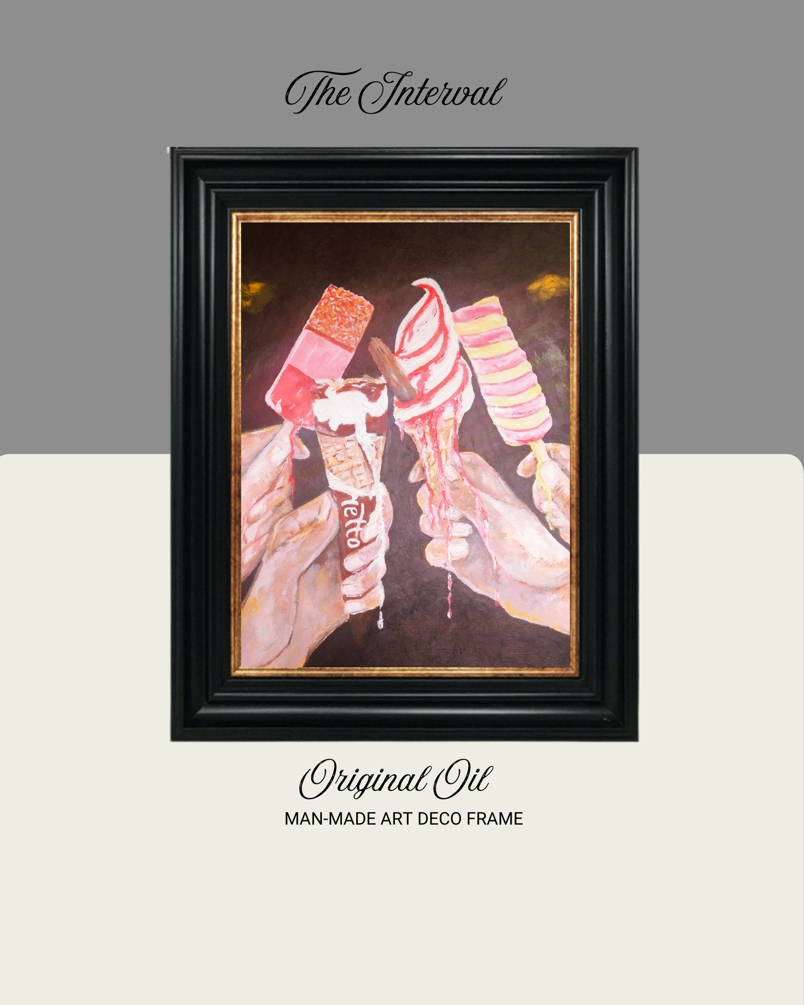 The Interval Original Oil Painting Original and Limited Editions Available