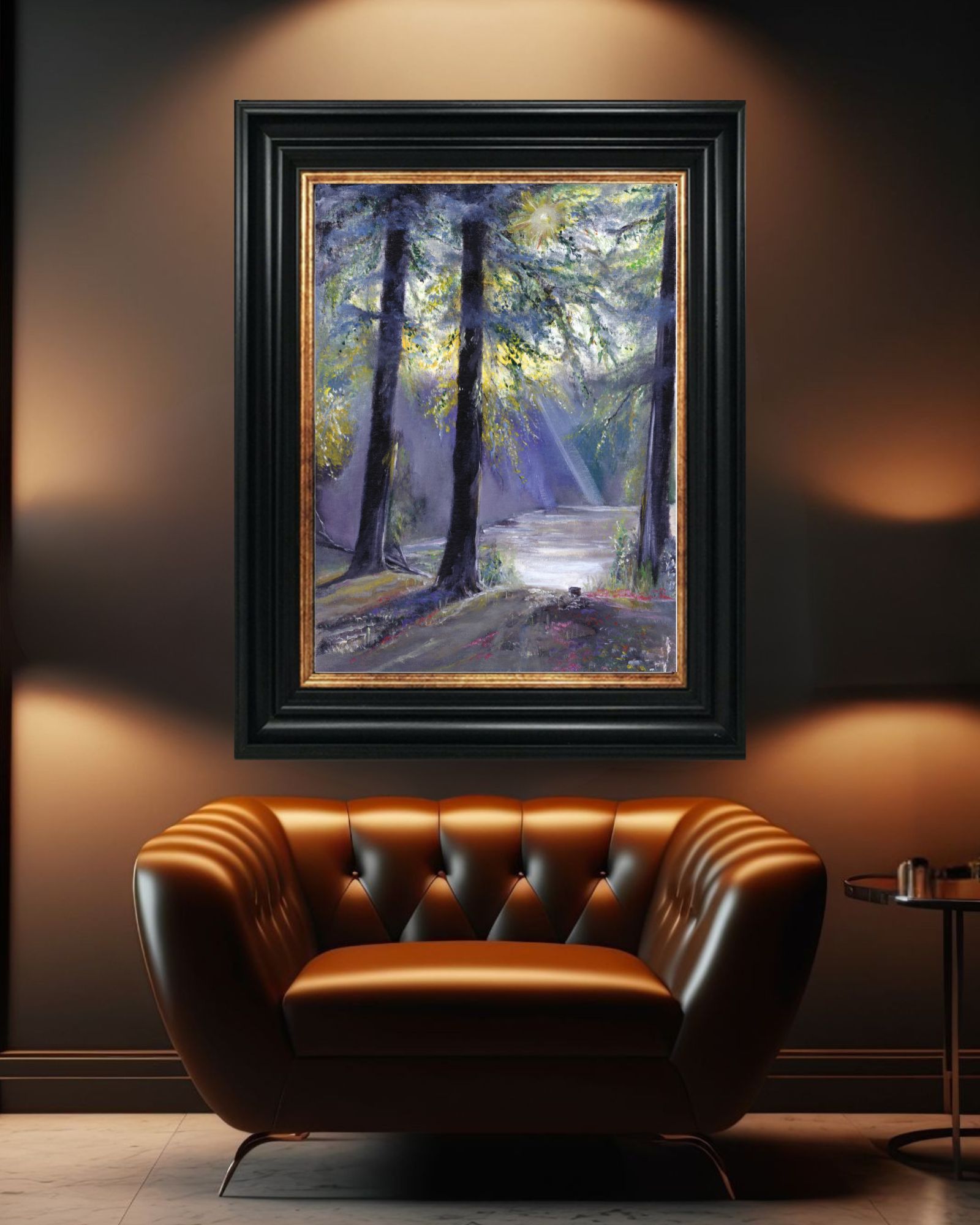 Woodland Dream - Limited Edition Stretched Giclee Canvas With 20mm Wood Frame 