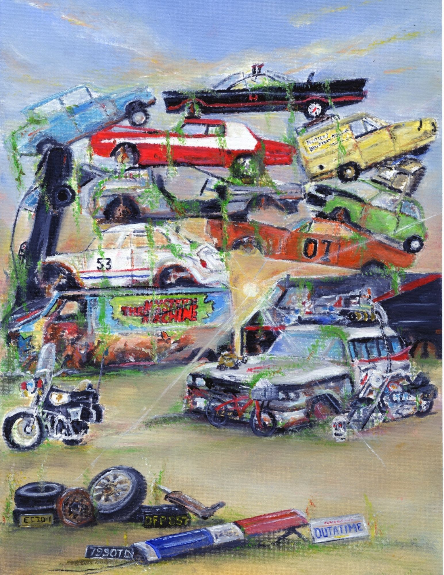 The Scrapyard (Limited Edition) (Original Sold) 