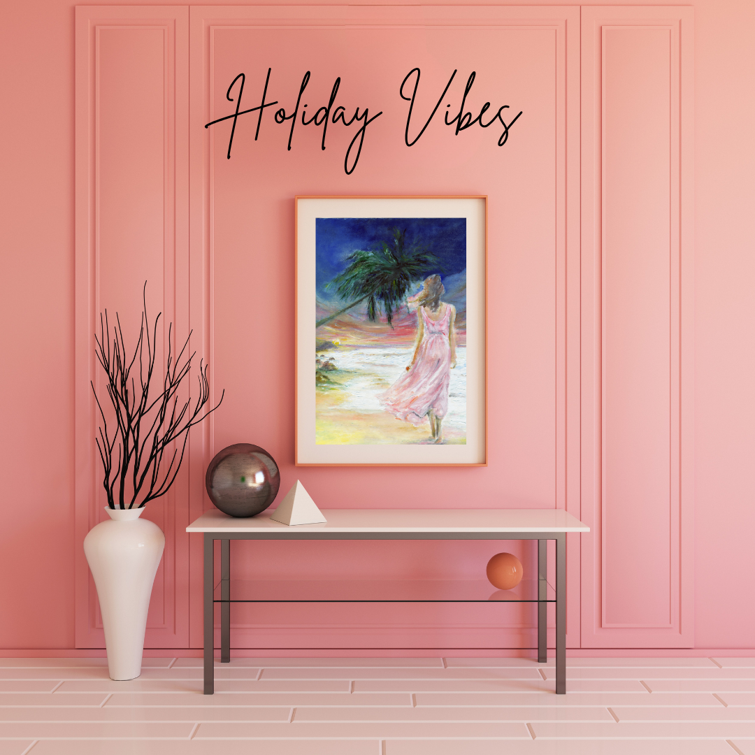 Holiday Vibes Art Print