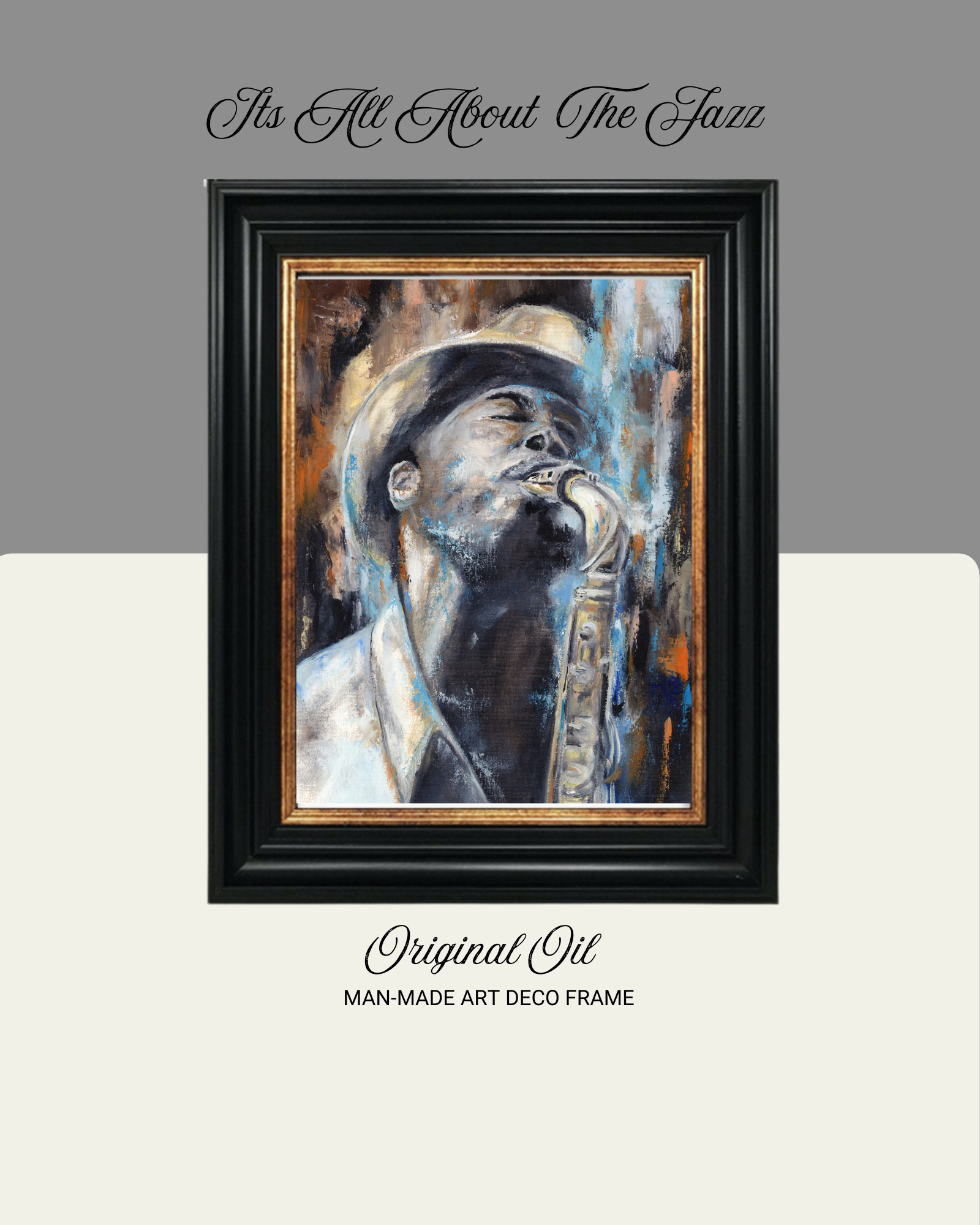 Original Oil Jazz Painting