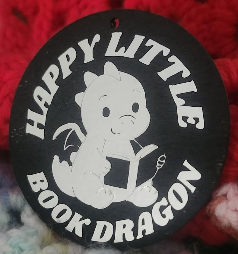 Happy Little book Dragon 