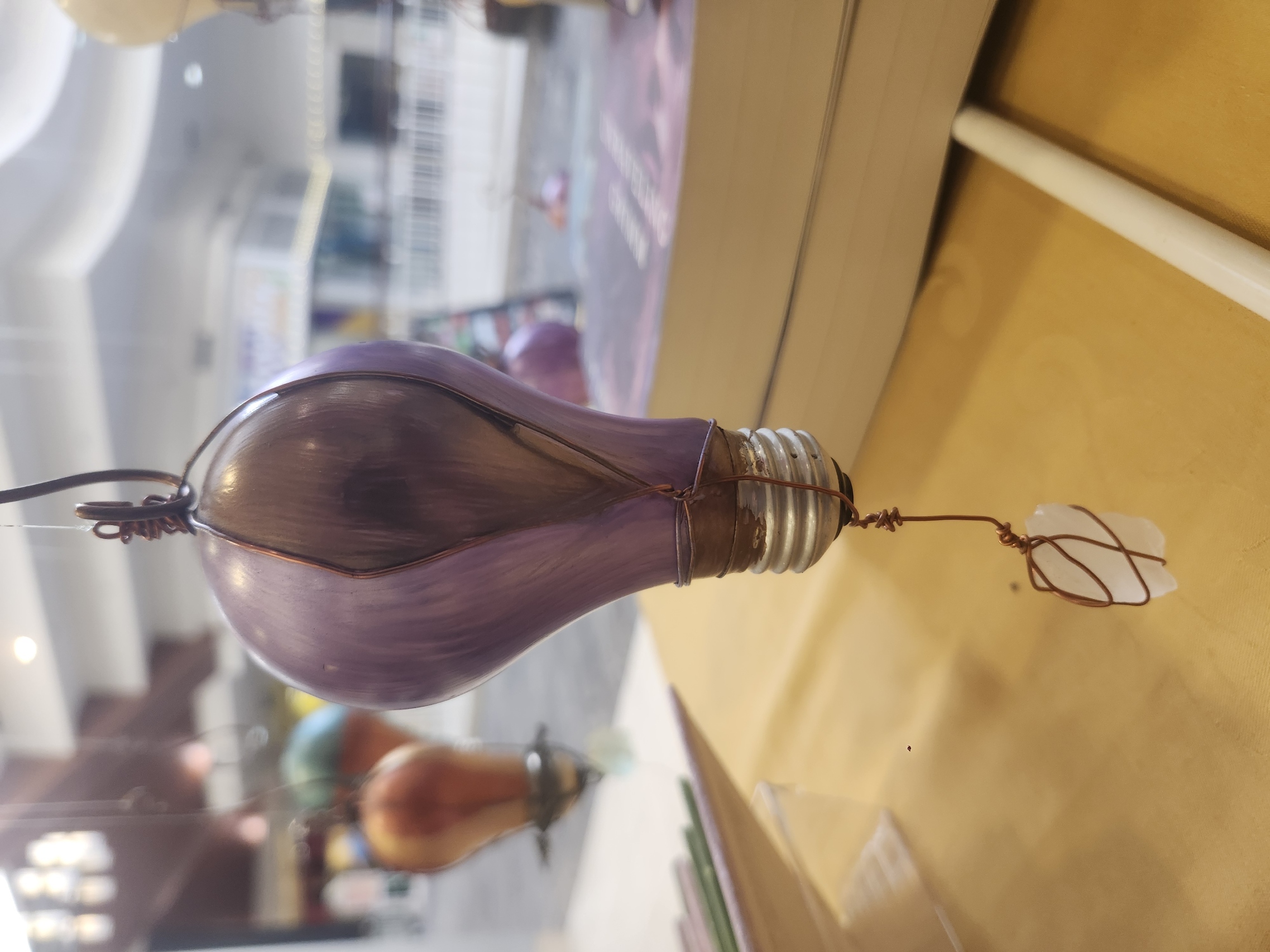 Recycled Art Hot Air Balloon