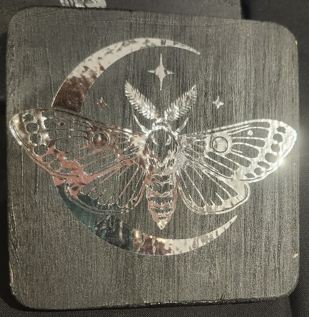 Decorative Wood & Vinyl Plaque 