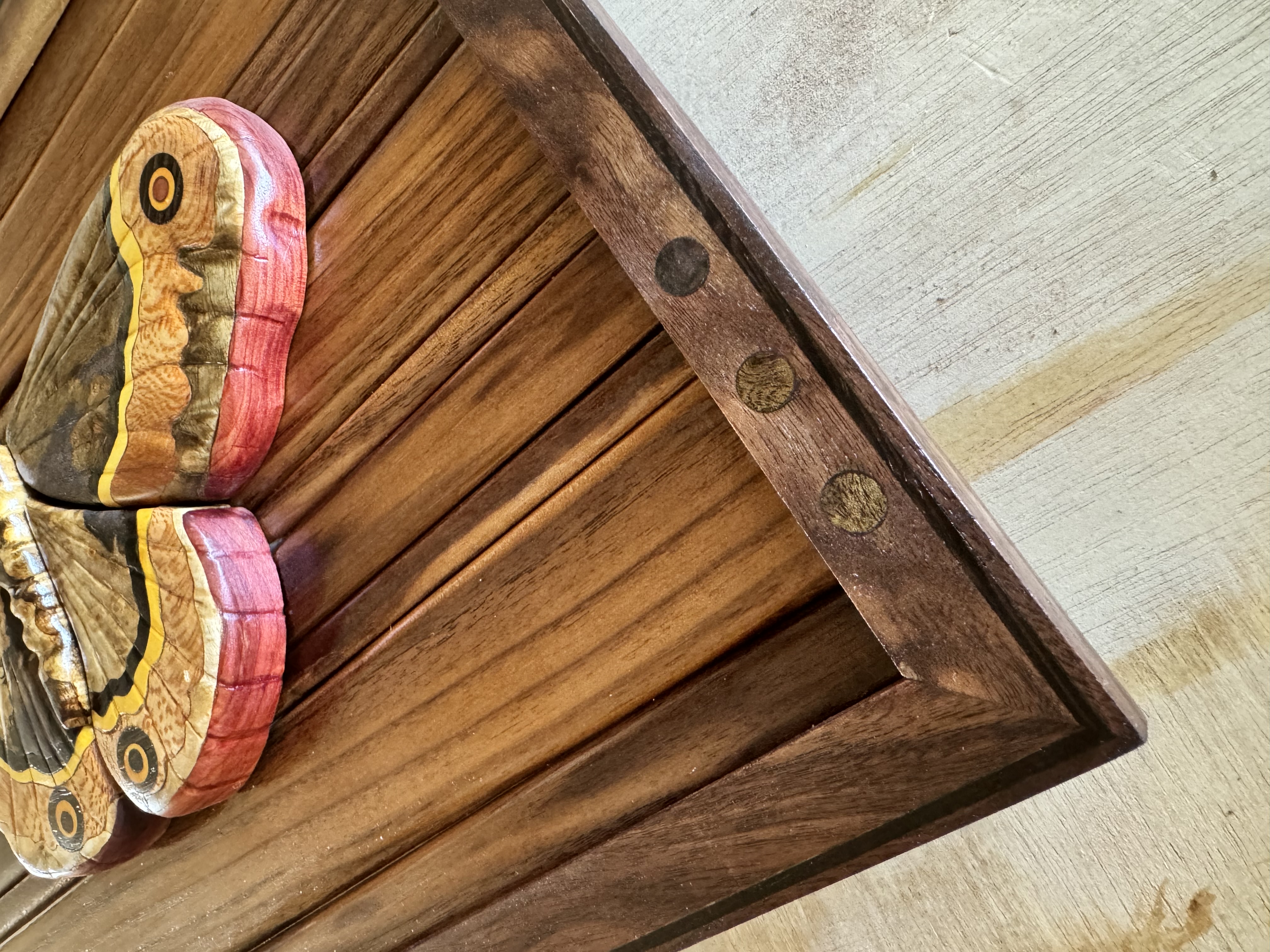 Emporer Moth Wood Art 