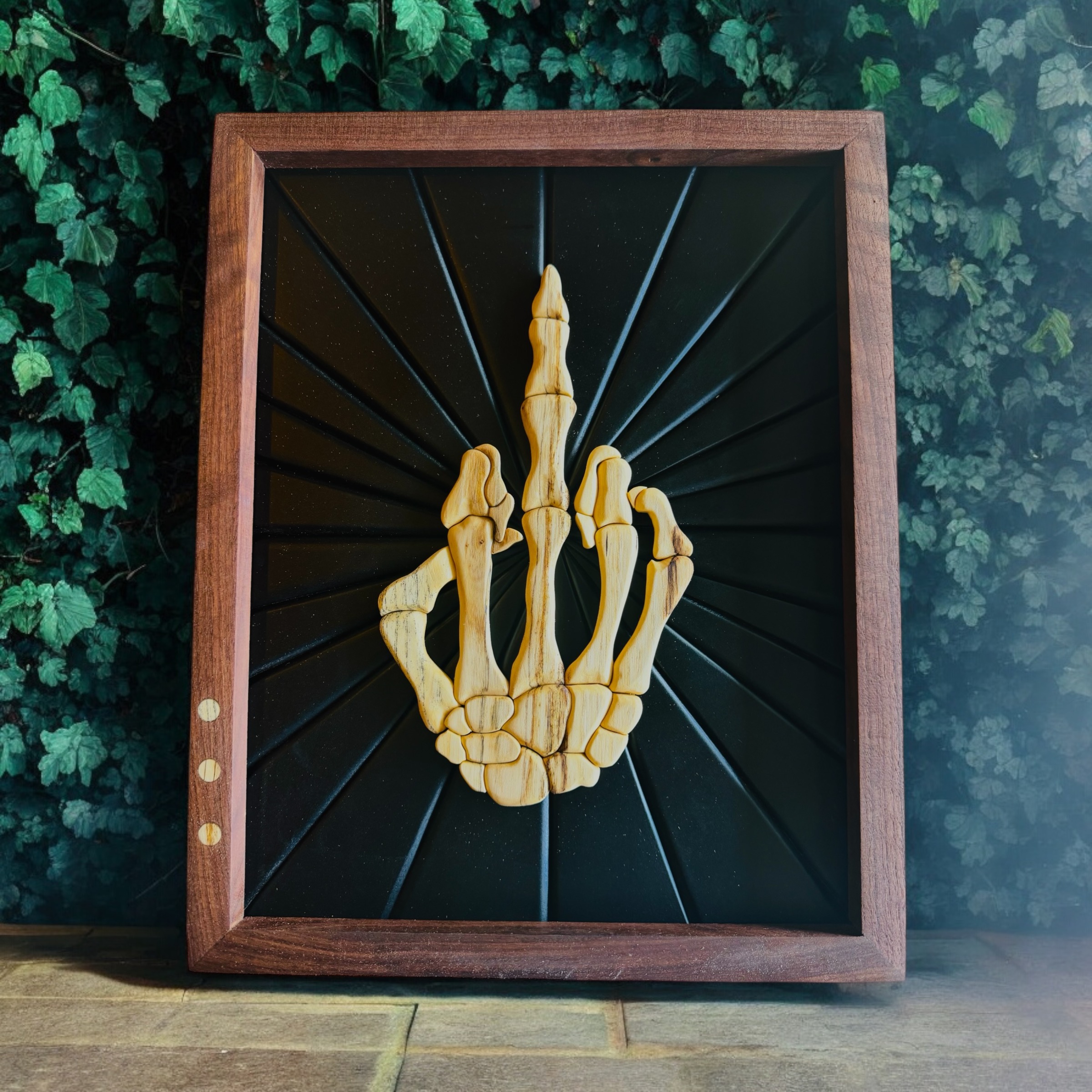 Skeleton Middle Finger 