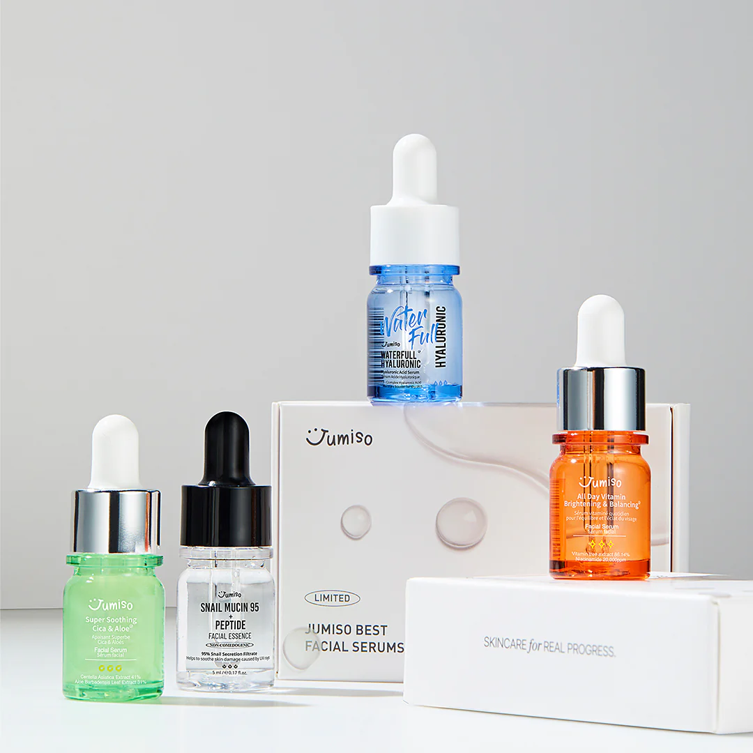 JUMISO BEST FACIAL SERUMS TRÍALE KIT