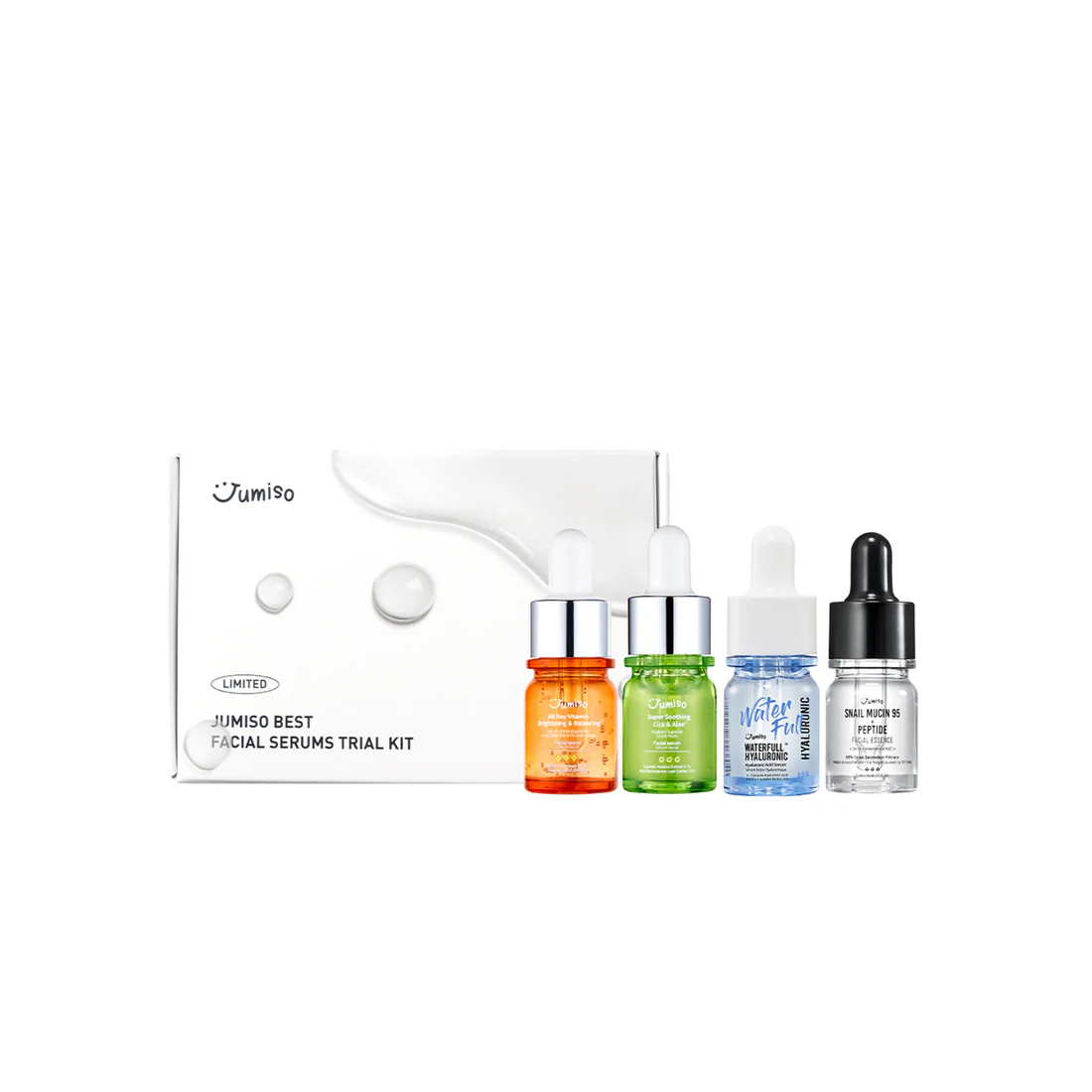JUMISO BEST FACIAL SERUMS TRÍALE KIT
