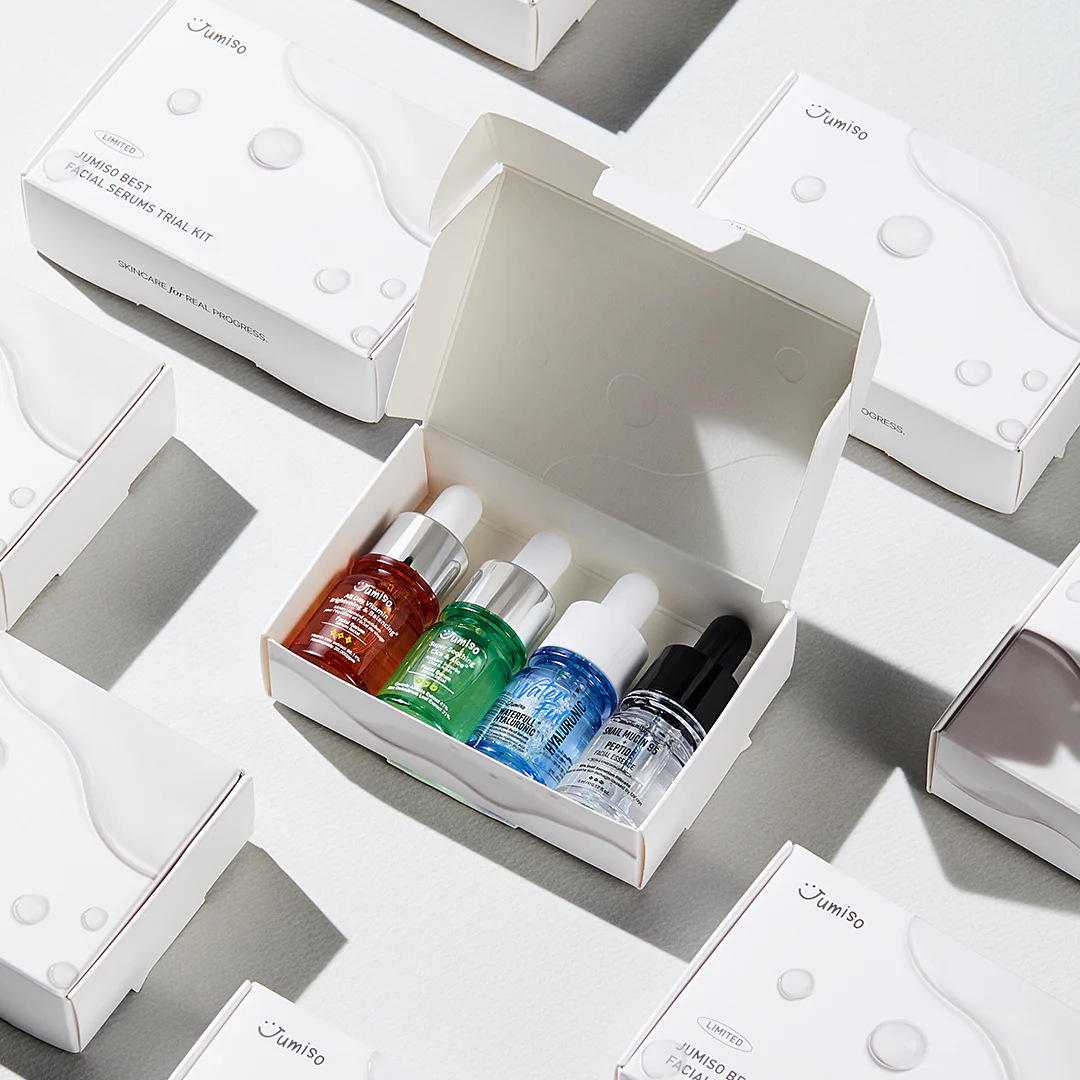 JUMISO BEST FACIAL SERUMS TRÍALE KIT
