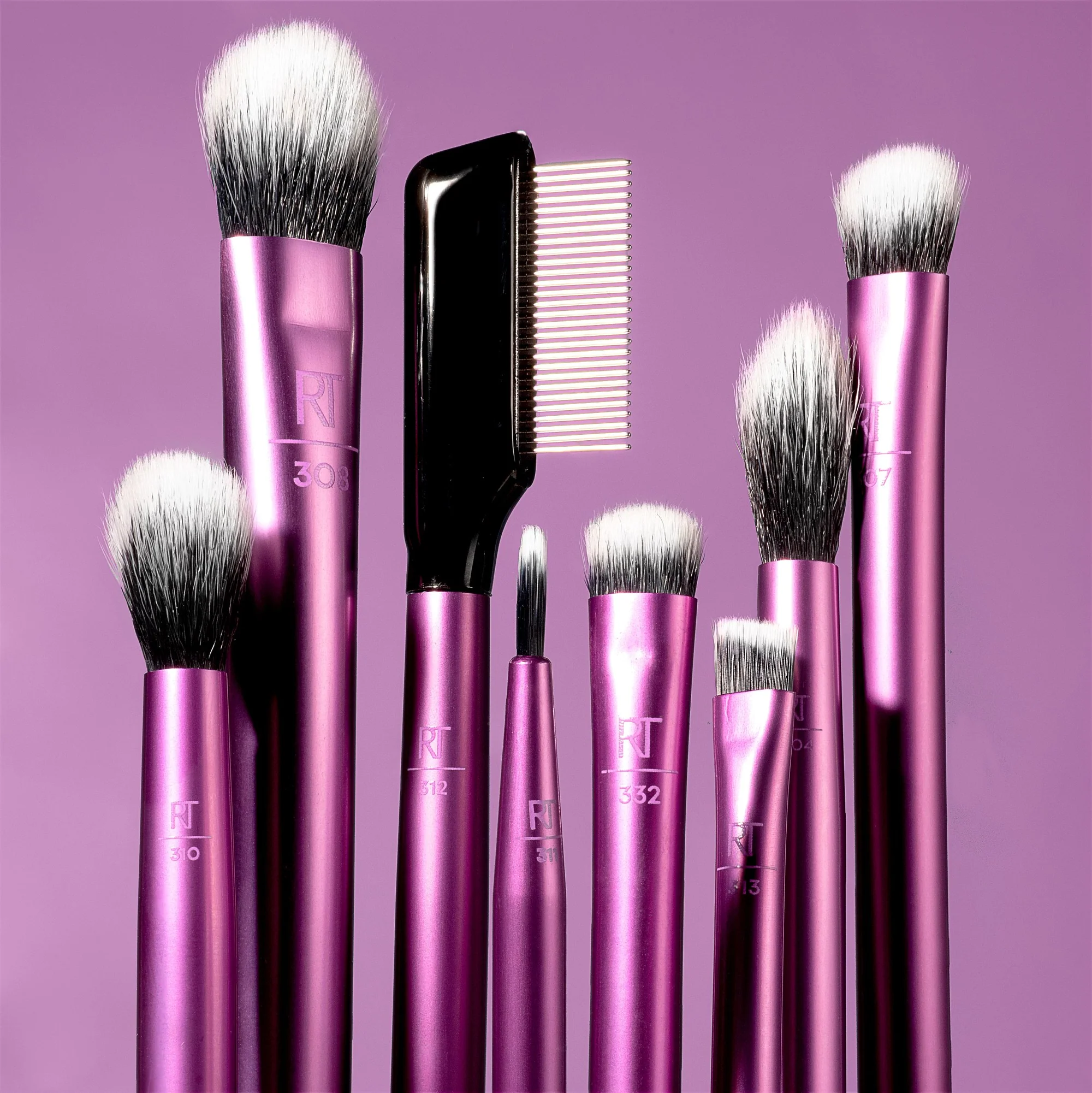 REAL TECHNIQUES EVERYDAY EYE ESSENTIALS MAKEUP BRUSH SET