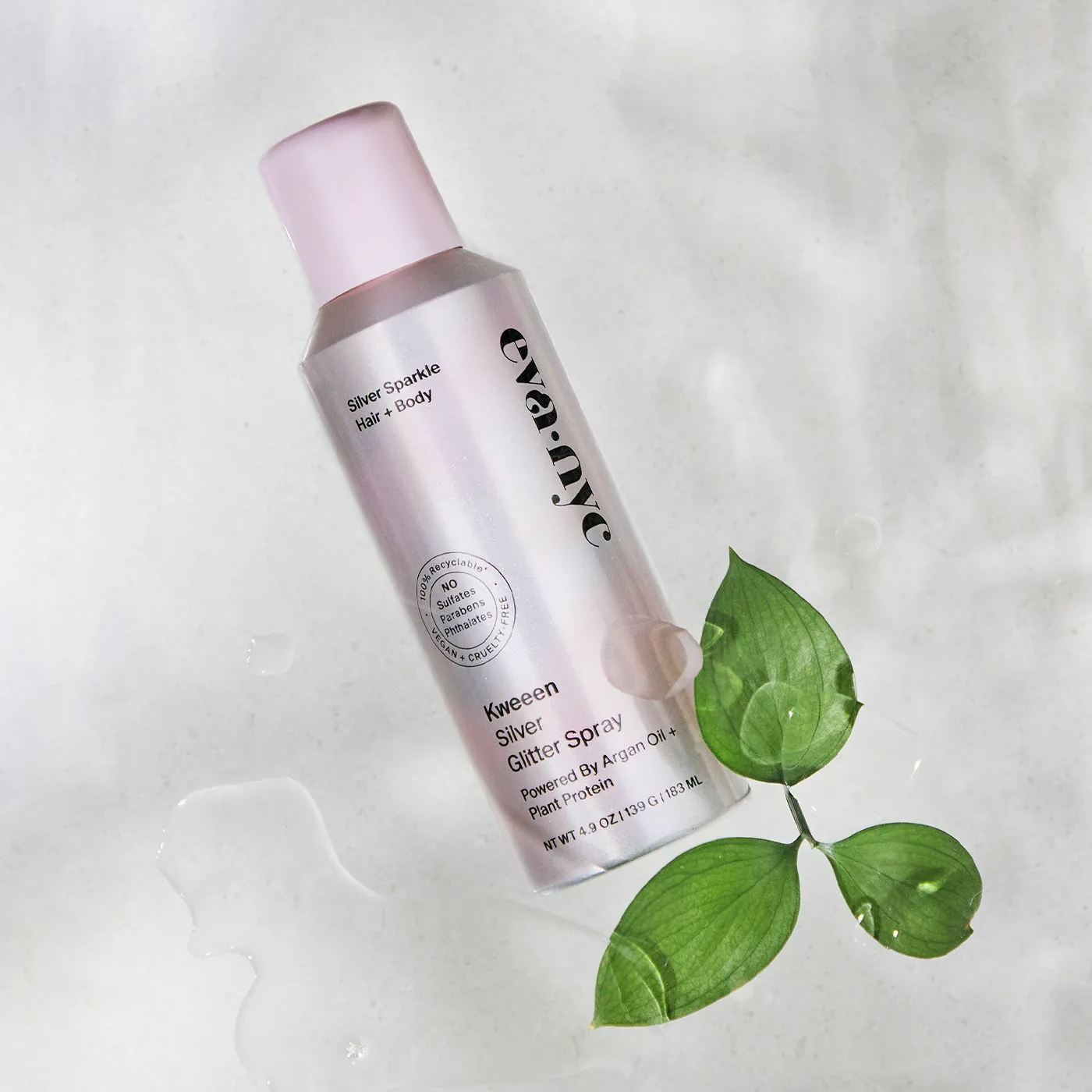 EVA NYC KWEEN SILVERIA GLITTER SPRAY