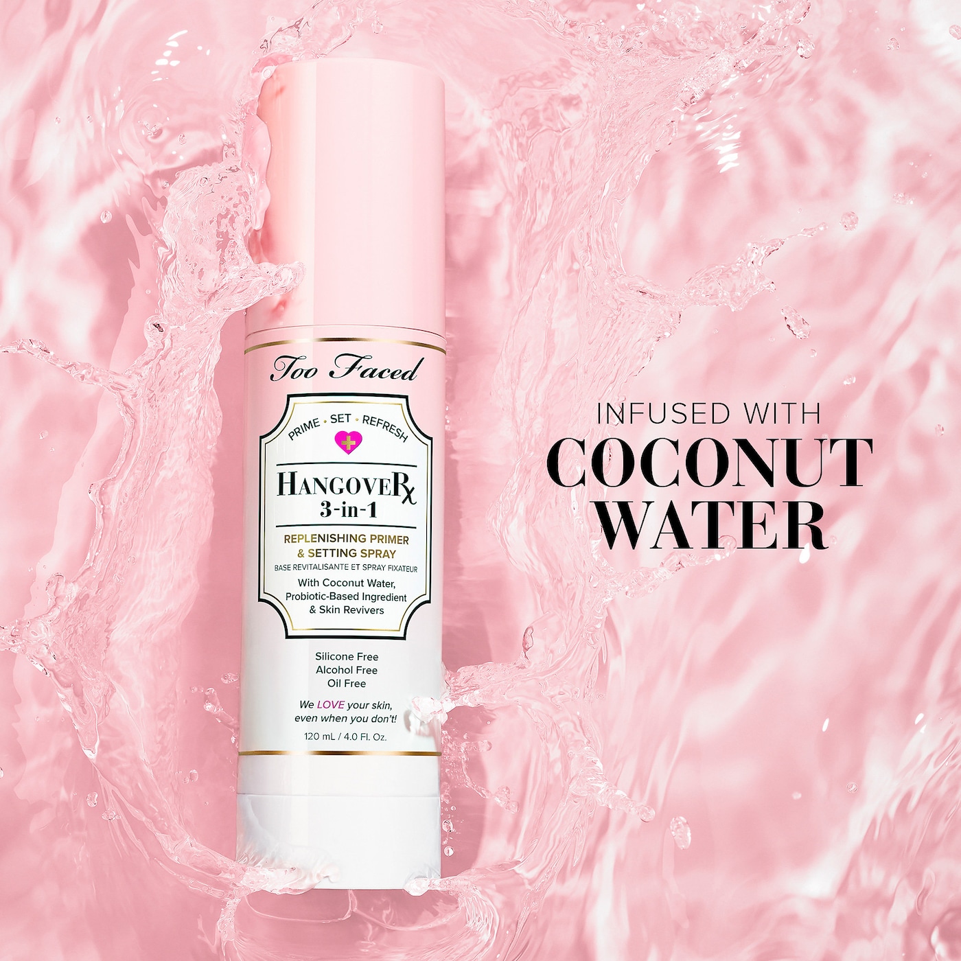 TOO FACED HANGOVER 3-in-1 REPLENISHING PRIMER & SETTING SPRAY