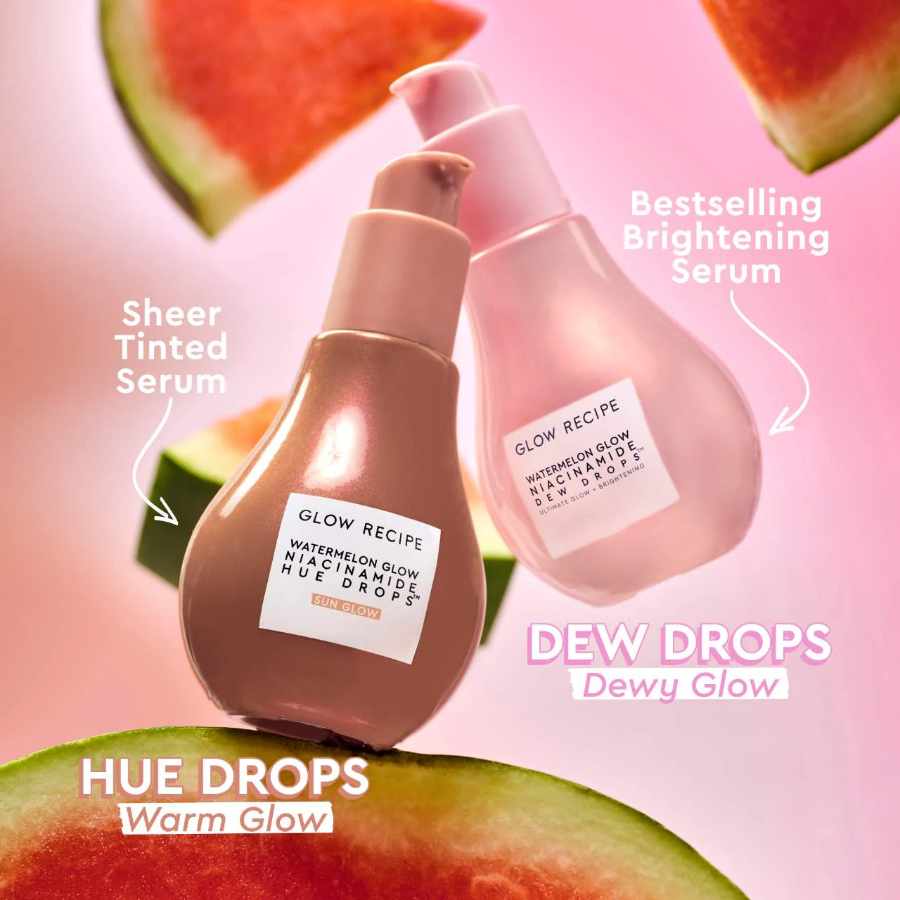 GLOW RECIPE WATERMELON GLOW NIACINAMIDE HUE DROPS