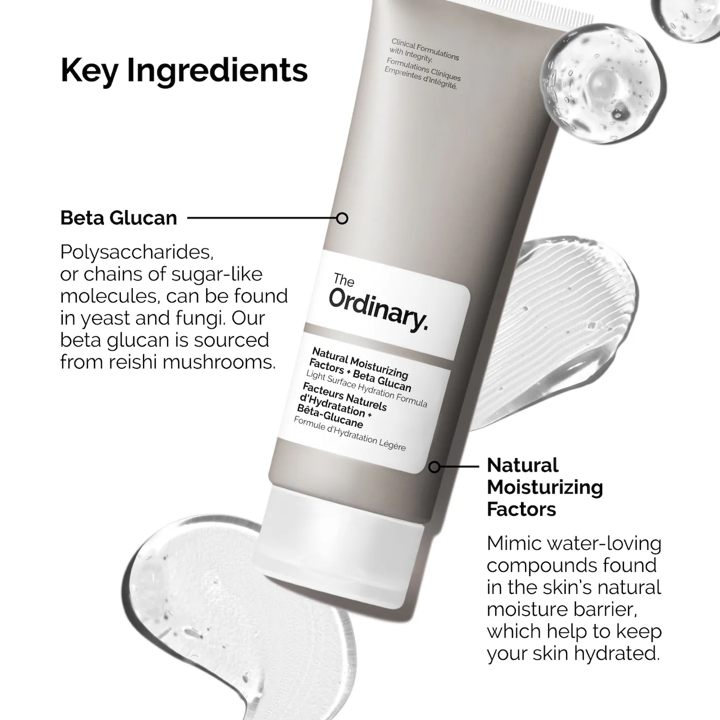 THE ORDINARY NATURAL MOISTURAZING FACTORS + BETA GLUCAN 