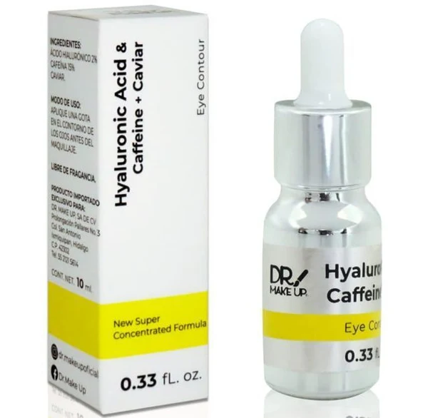 DR.MAKE UP EYE CONTOUR HYALURONIC ACID & CAFFEINE + CAVIAR 