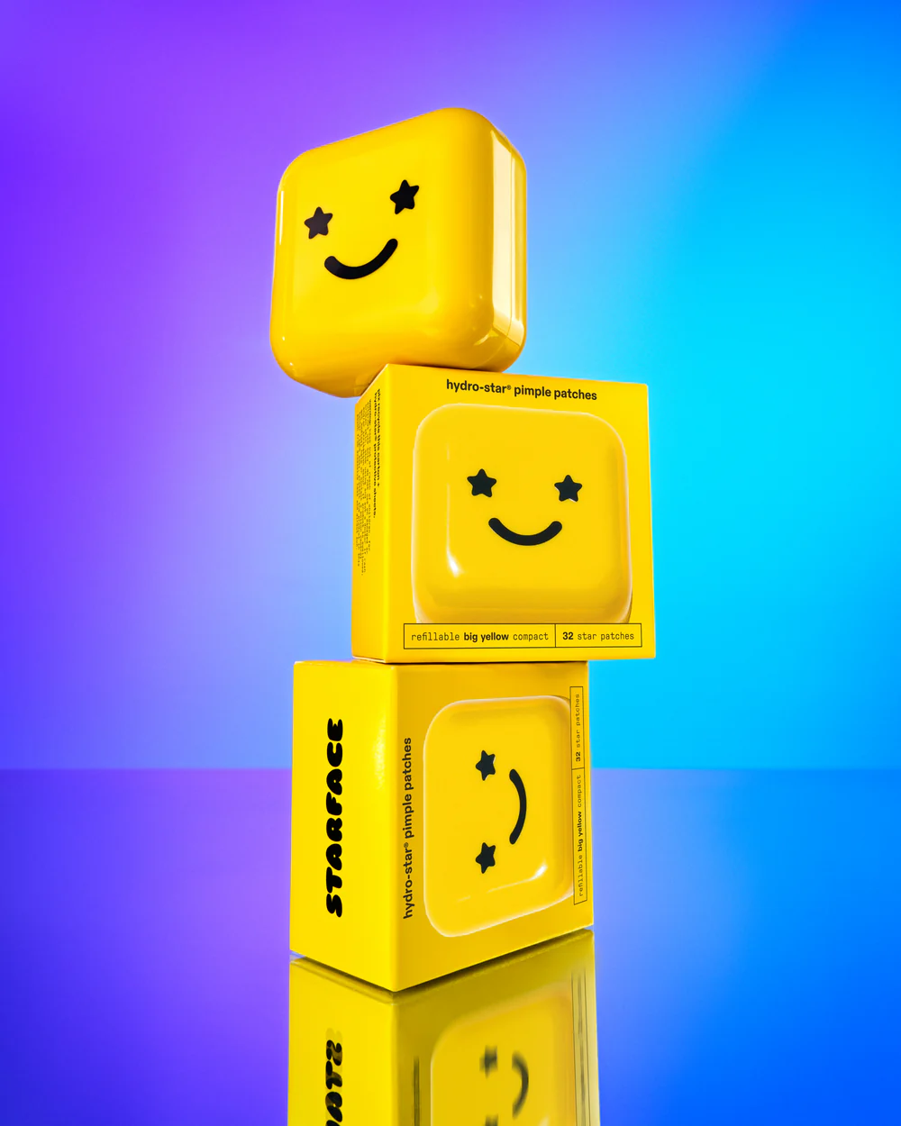 STARFACE HYDRO- STARS + BIG YELLOW 32pcs