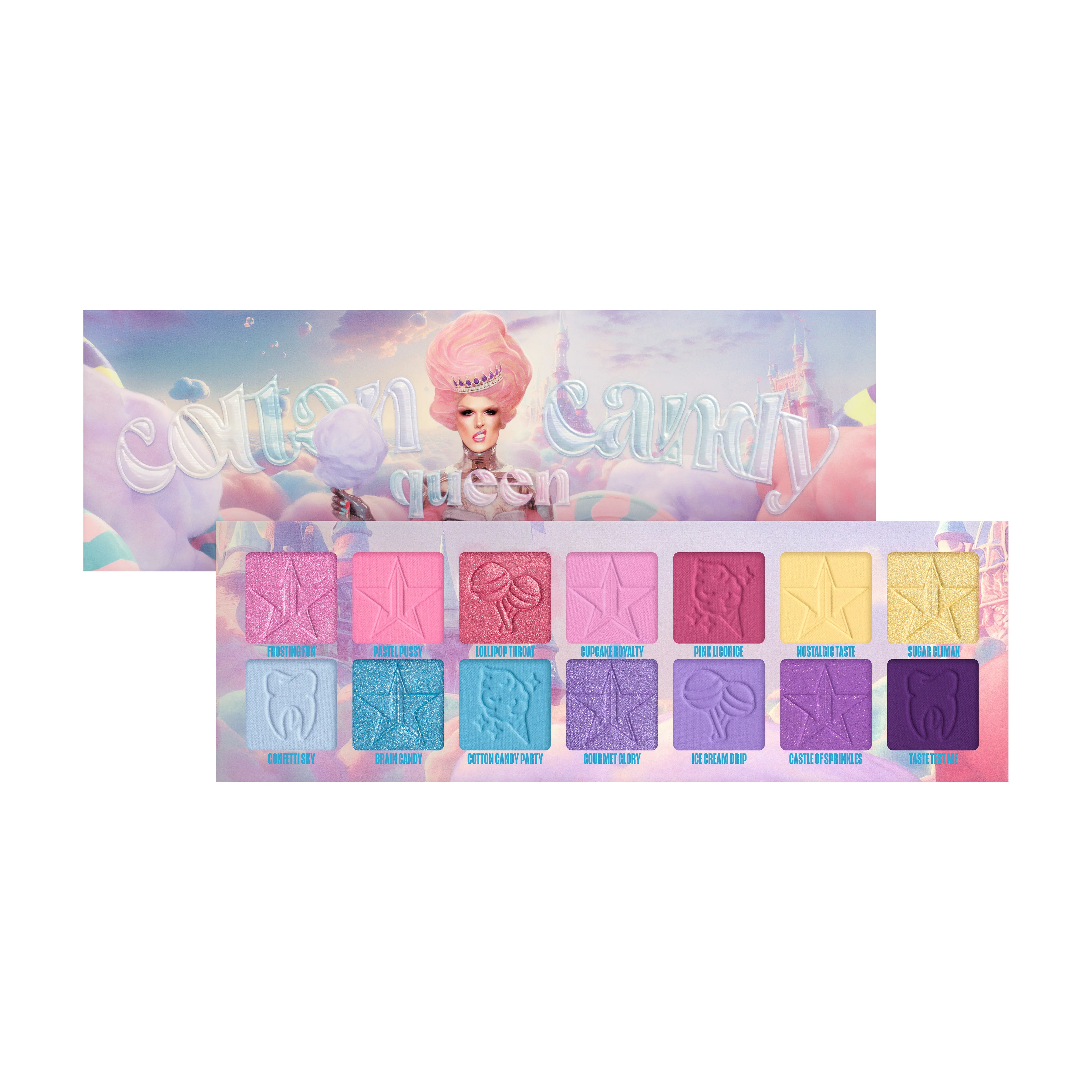 JEFREE STAR COTTON CANDY QUEEN PALETTE