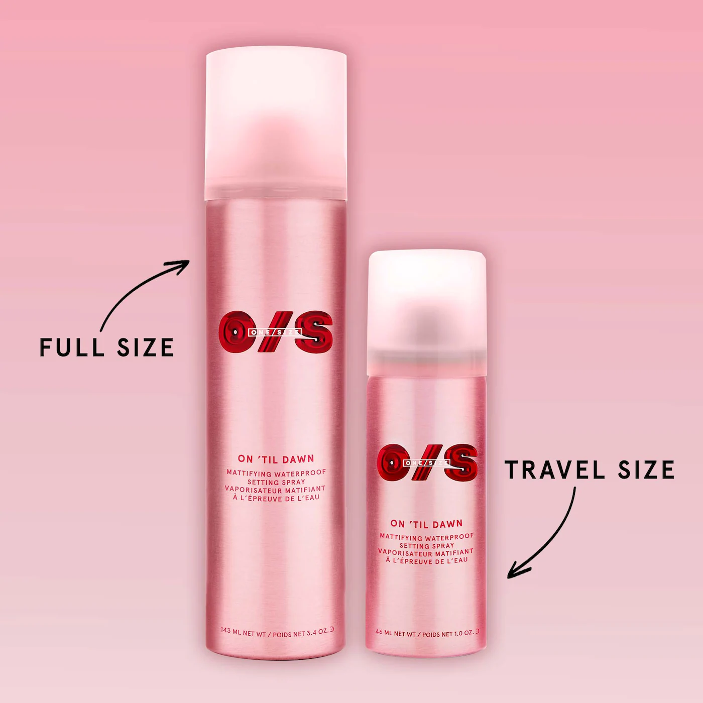 ONE SIZE ON ‘TIL DAWN MATTIFYING WATERPROOF SETTING SPRAY