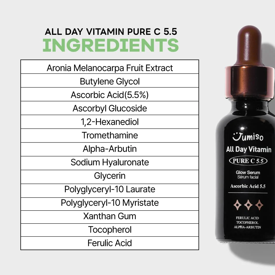 JUMISO ALL DAY VITAMIN PURE C 5.5 GLOW SERUM 