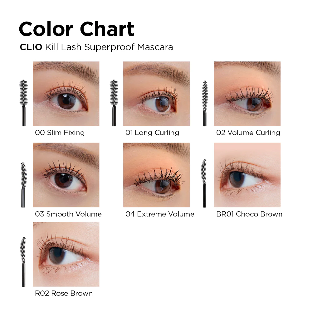 CLIO KILL LASH SUPERPROOF MASCARA