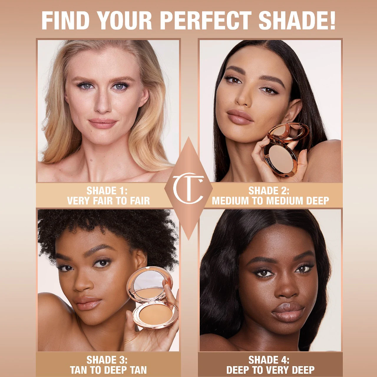 CHARLOTTE TILBURY AIRBRUSH FLAWLESS FINISH SETTING POWDER