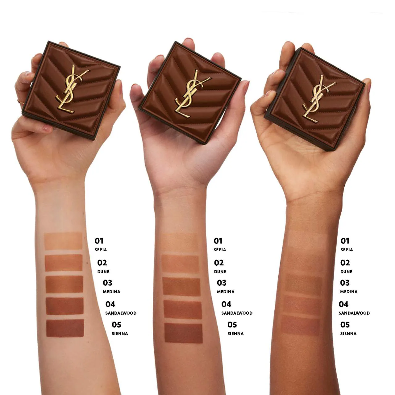  YVES SAINT LAURENT ALL HOURS 24H HYPER SUNKISSED GLOW BRONZER 03 MEDINA
