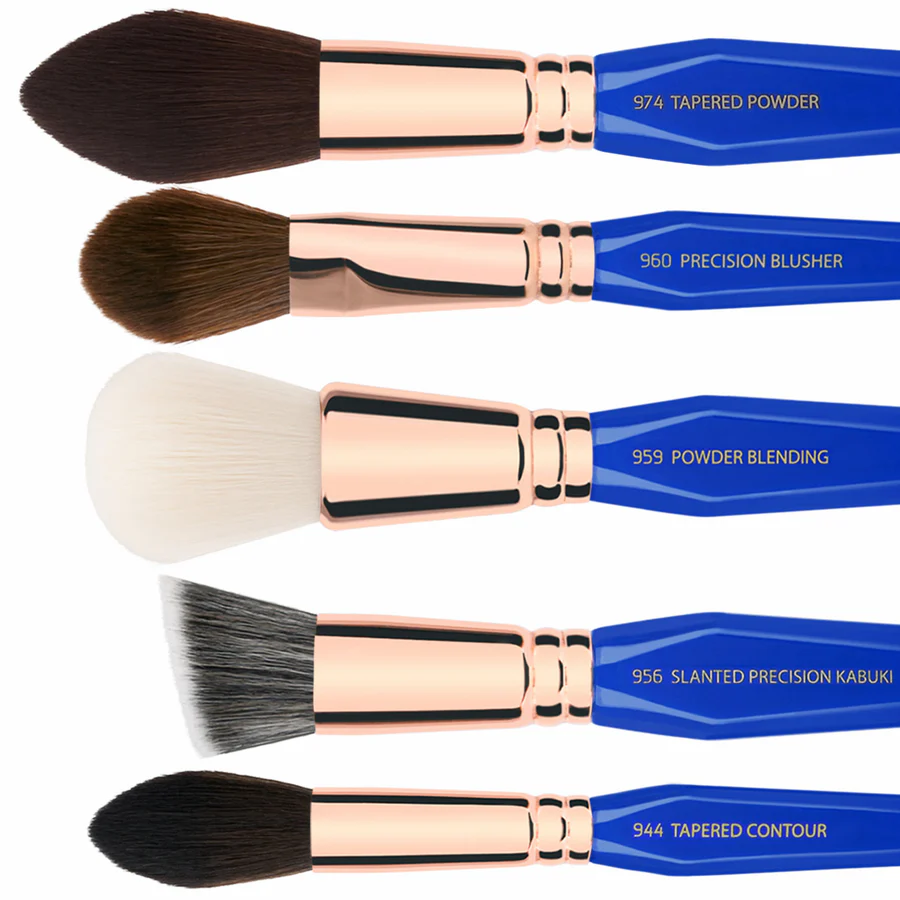 BDELLIUM TOOLS PHASE ll COMPLETE 15 PC BRUSH SET WITH POUCH 