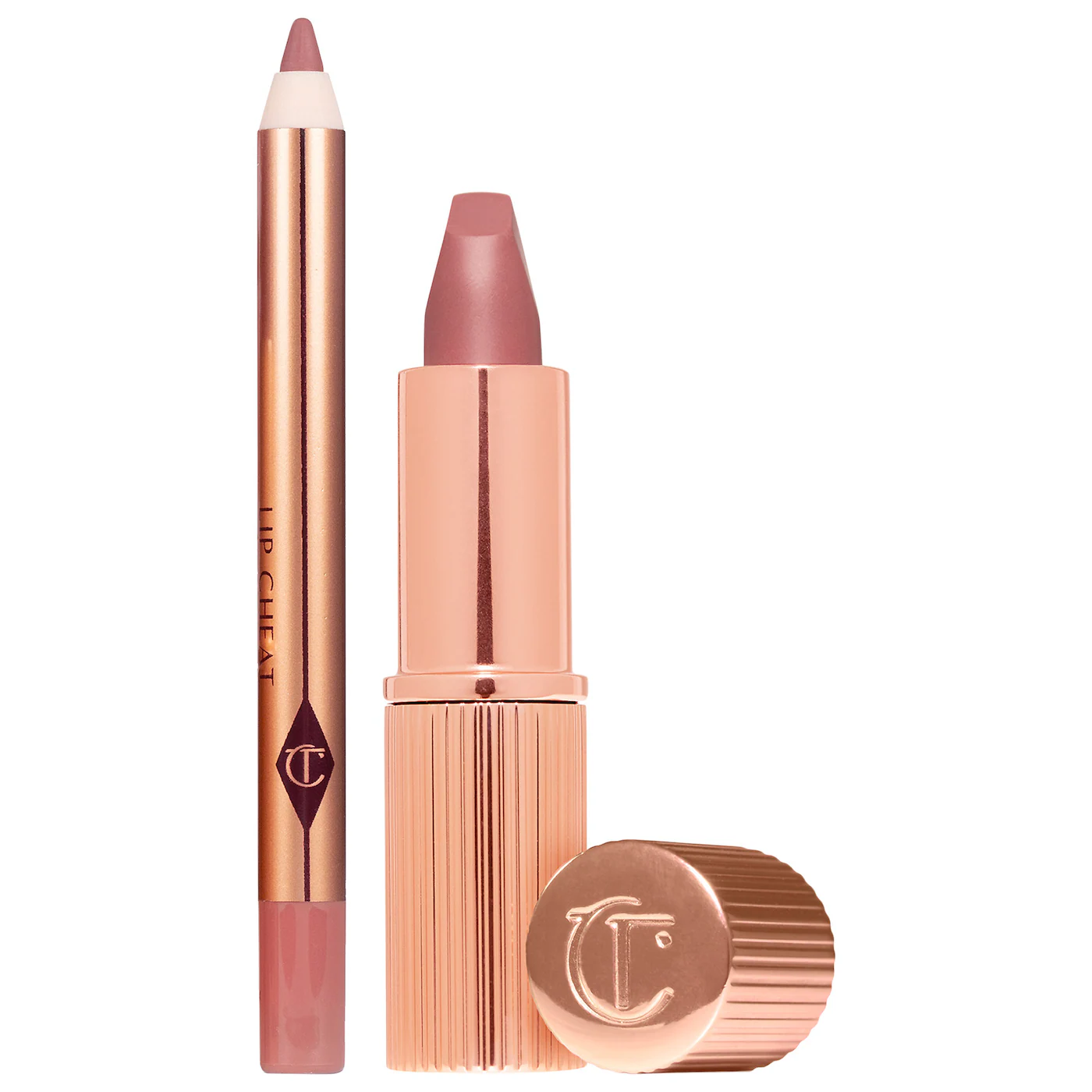 CHARLOTTE TILBURY MINI PILLOW TALK LIPSTICK & LINER SET