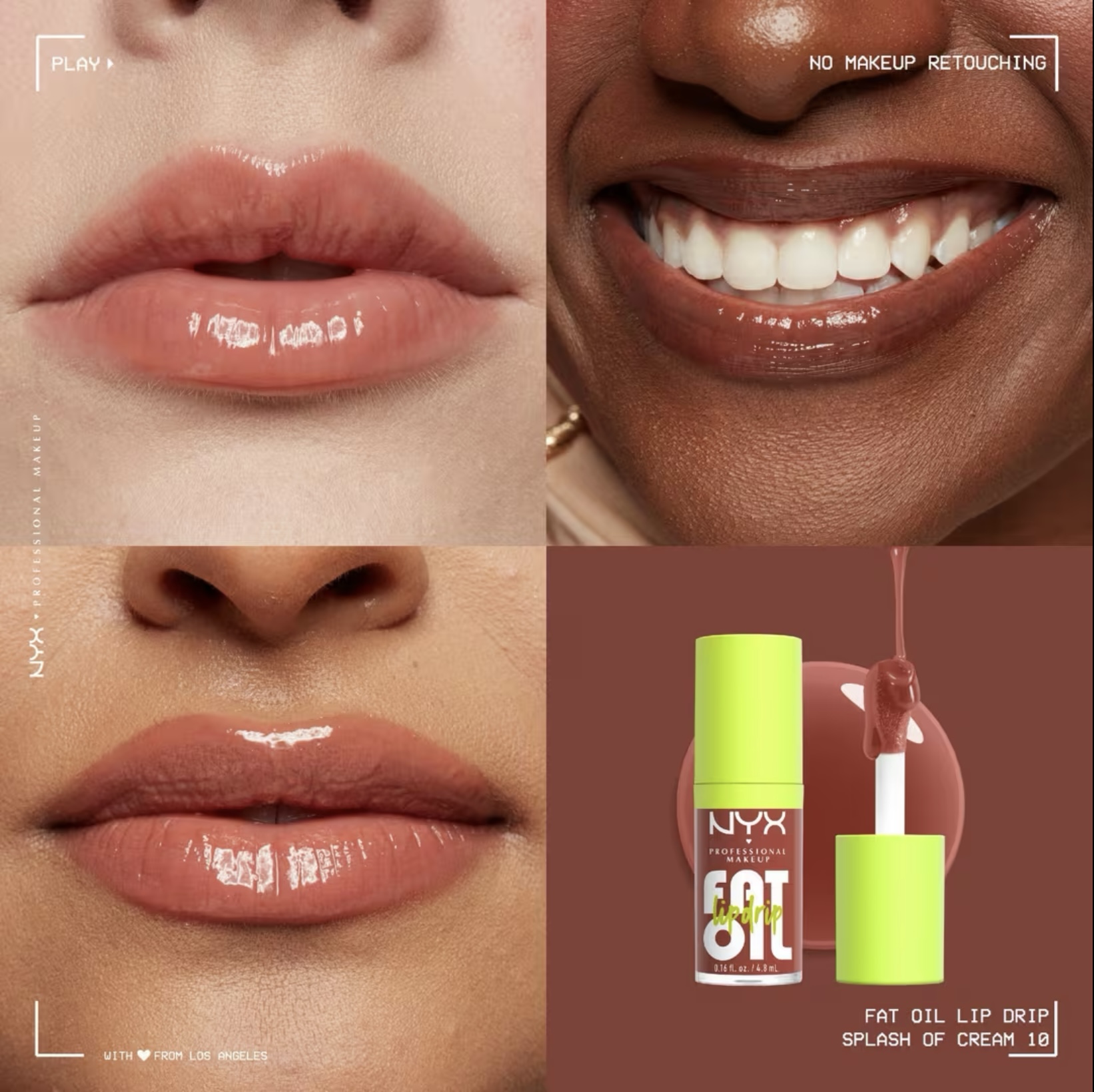 NYX FAT OIL LIP DRIP VEGAN LIP OIL 