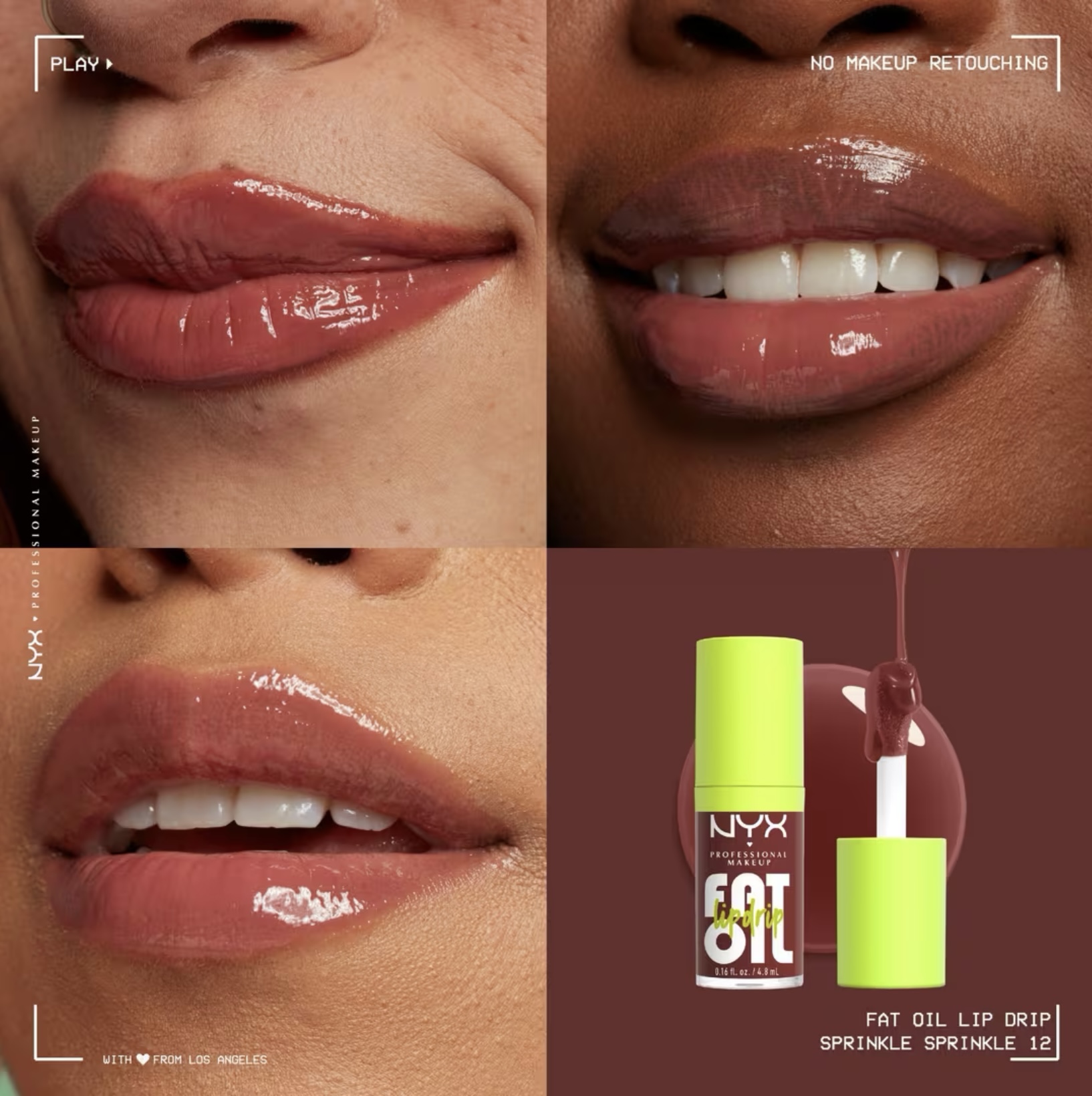 NYX FAT OIL LIP DRIP VEGAN LIP OIL 
