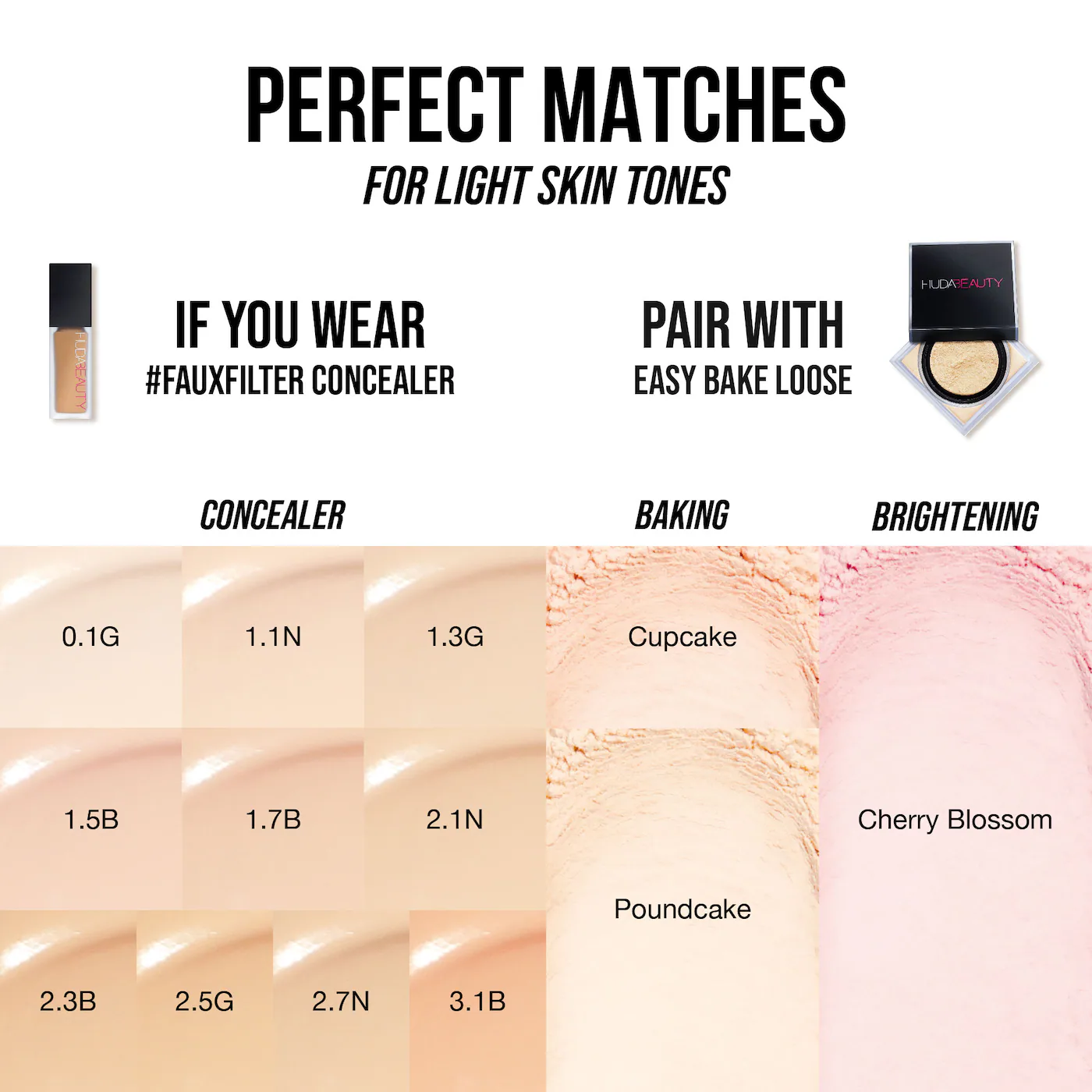 HUDA BEAUTY EASY BAKE LOOSE BAKING & SETTING POWDER